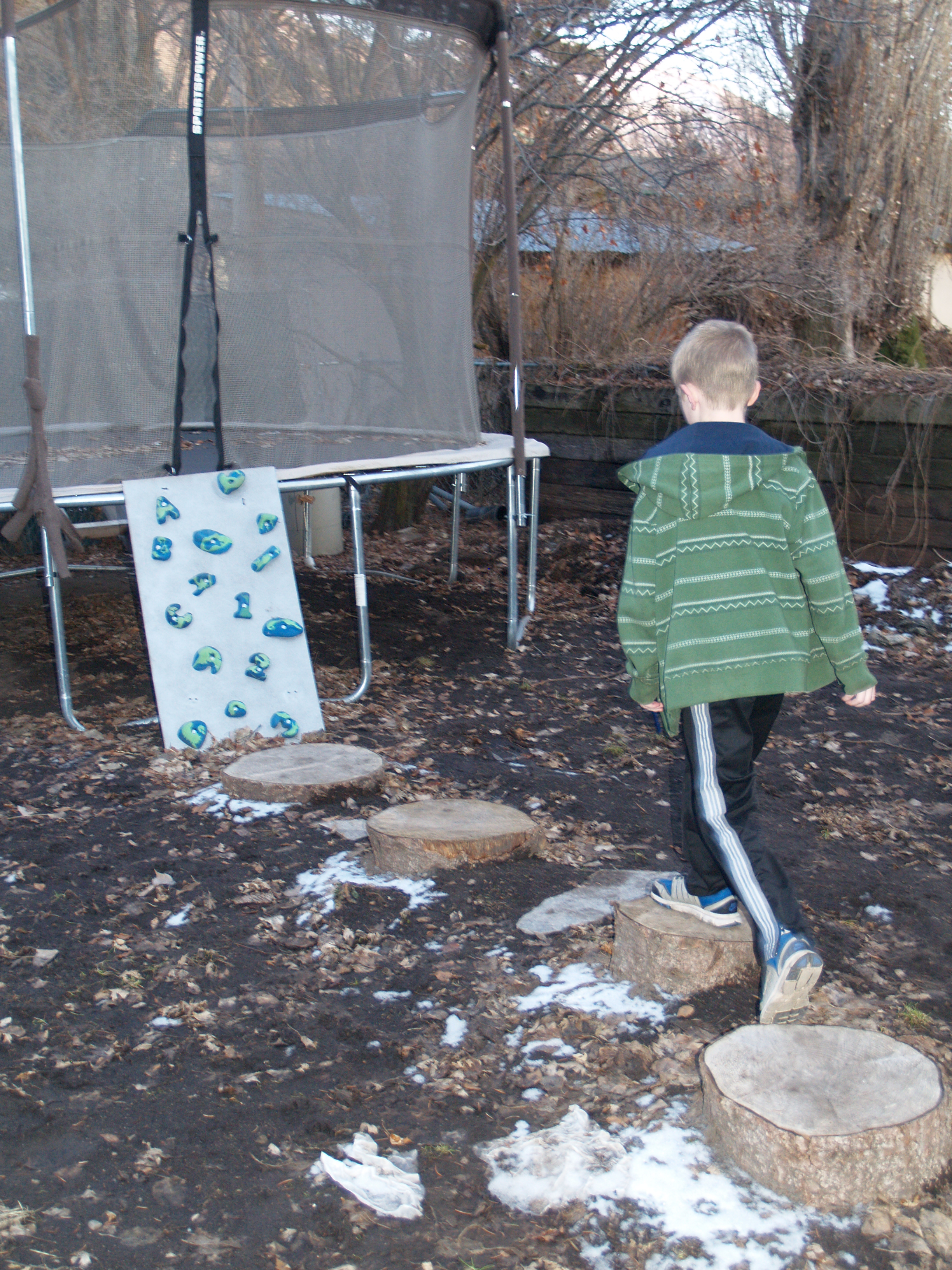 The Beginning Of A Playscape