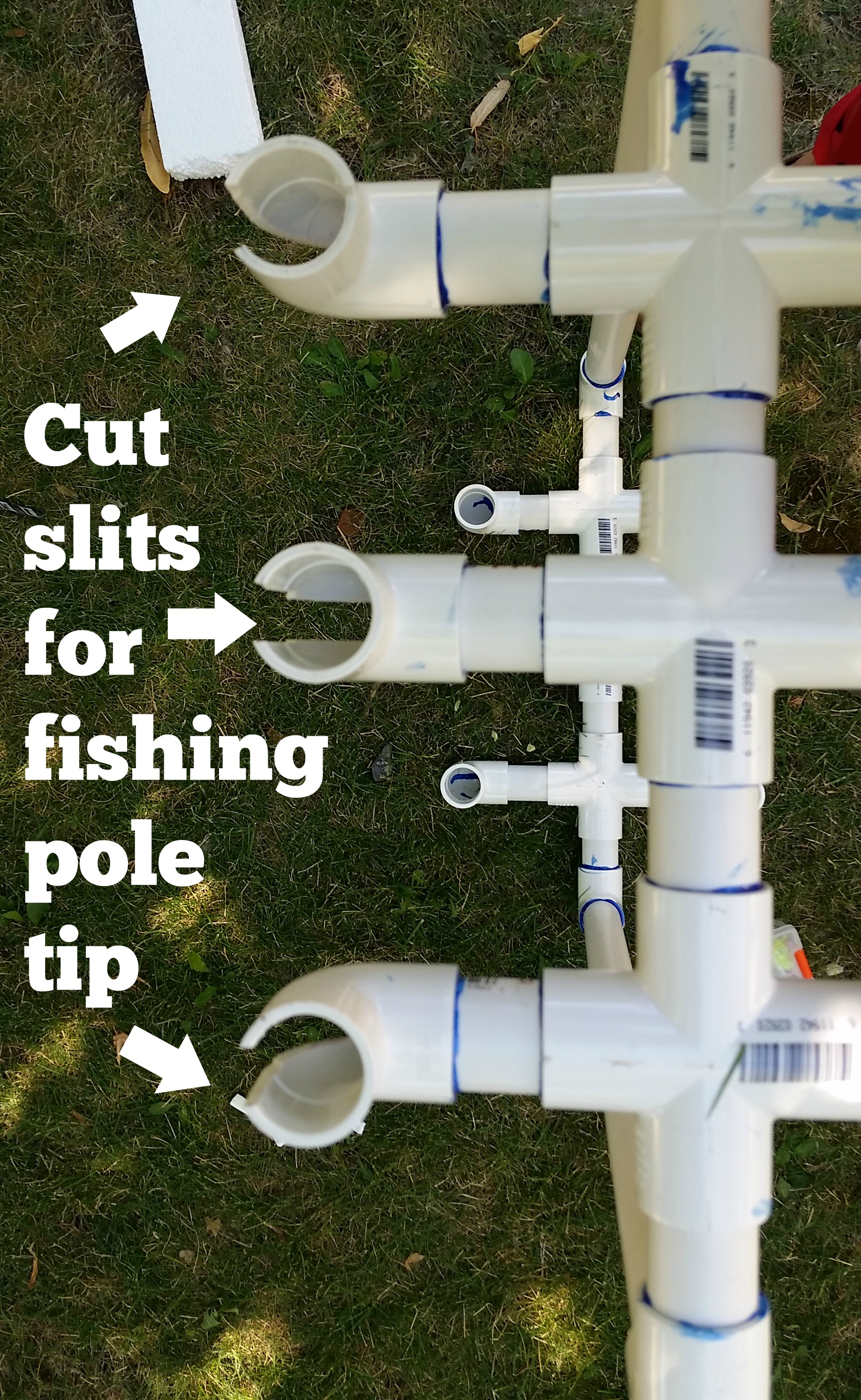 DIY Fishing Pole Holder