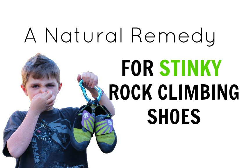 A Natural Remedy For Stinky Rock Climbing Shoes