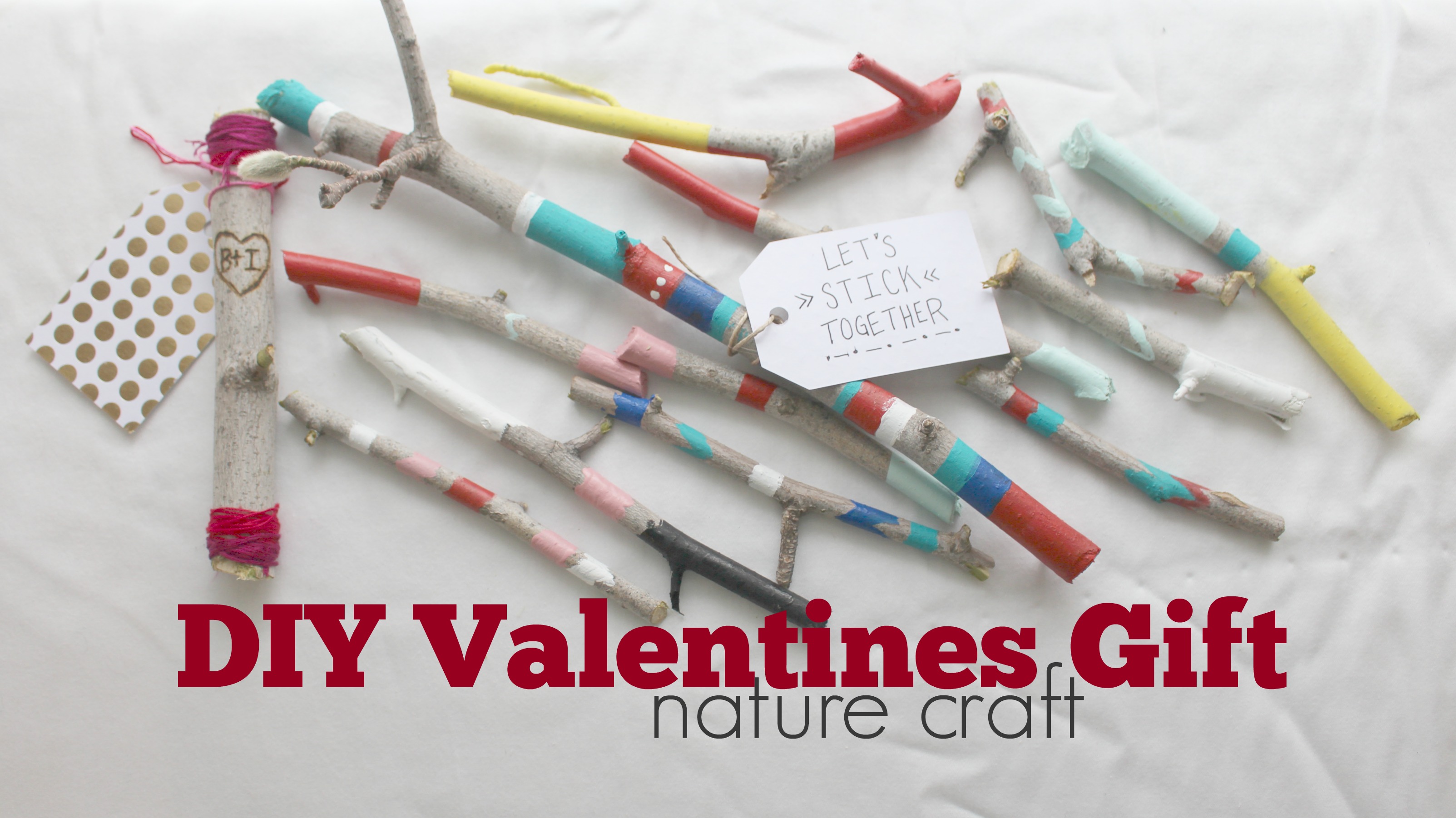 DIY Valentines Gift  Nature Craft