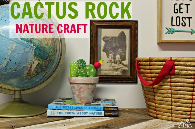 Rock Cactus – A Simple Nature Craft For Kids